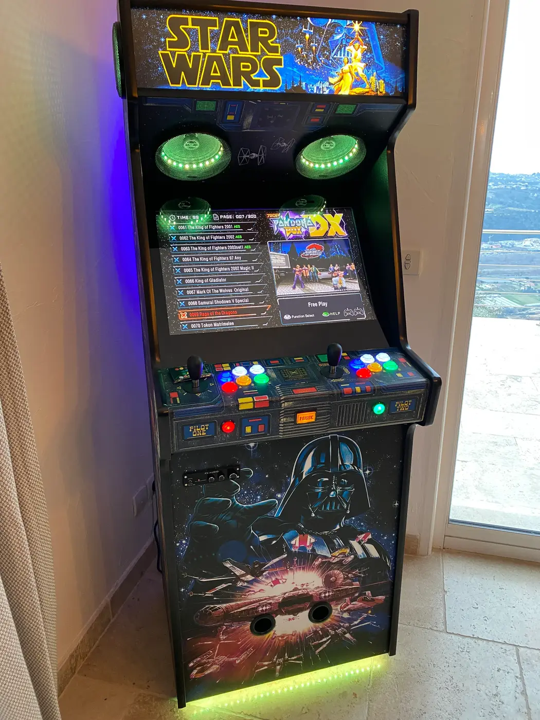 Borne d'arcade Star Wars d'occasion — matériel proposé à la revente via la mise en relation Art'cade Design